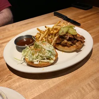 12 Hour Pulled Pork Sandwich