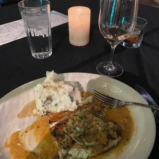 Blackened Sea Bass