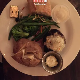 Black and Blue Filet