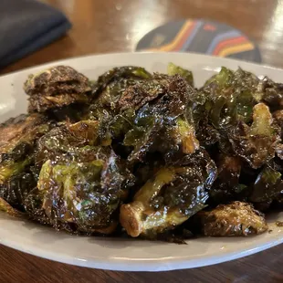 Sriracha Thai Fried Brussels Sprouts (Gf)