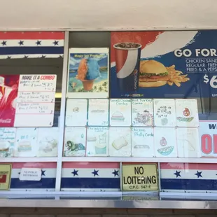 Beautiful old style Menu..!!! &amp; it is called the white house so most of their combo are named after presidents..