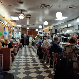 diners sitting at tables