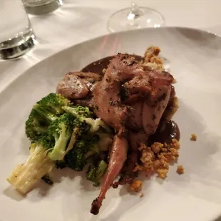 4th and main course, quail