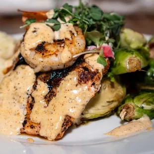 grilled fish, seafood, grilled seafood, fish, food