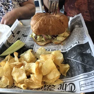 Curry Chicken Salad Sandwich