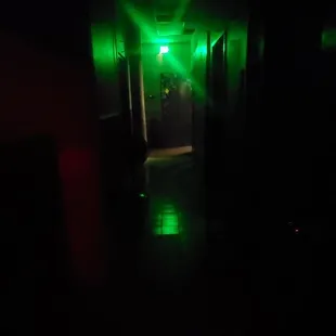 Hallway to stage and other parts of place