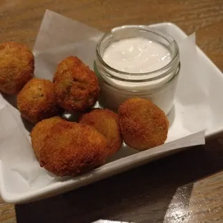 Fried Green Olives