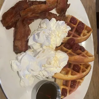 Sweet Waffle & Bacon
