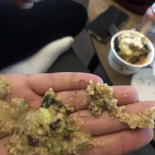 Staples in our bambino bowl.