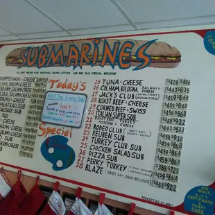 pizza, menu