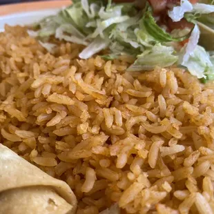 a plate of food