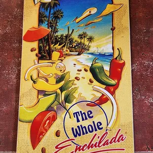 Menu cover