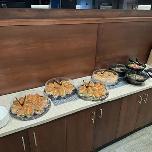 Catering Sandwich, Salad, and Dessert Platters