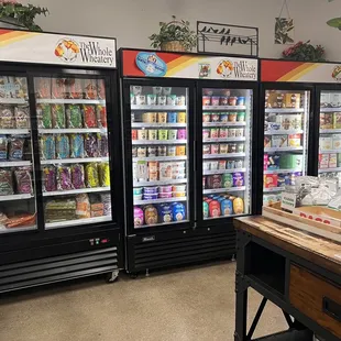 the inside of a grocery store
