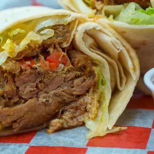 Pulled Pork Wrap