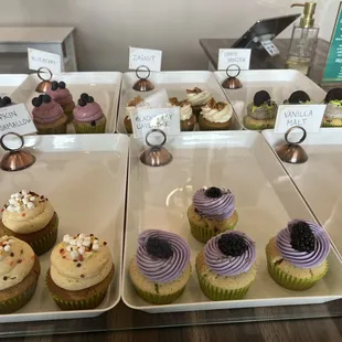 Cupcake flavors