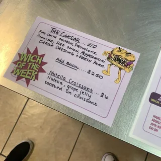 Wich of the week