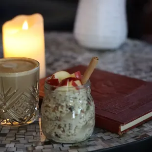 Overnight Oats &amp; Latte | Wicked Wolf Long Beach