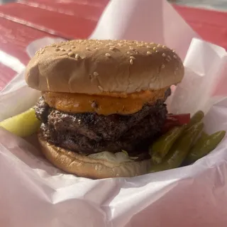 Double Char Burger