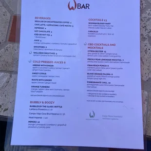 Breakfast Menu