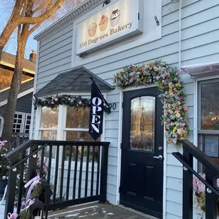 The equally cute bakery next door