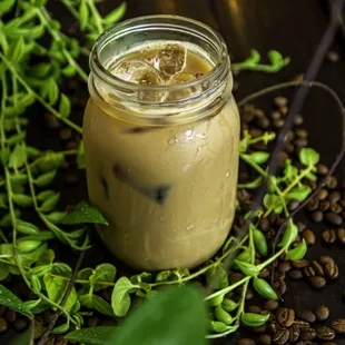 Delicious iced latte, perfect for summer!