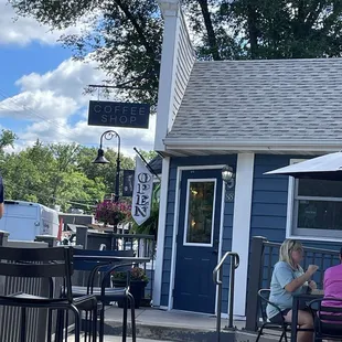 Patio area of the Wild Bean