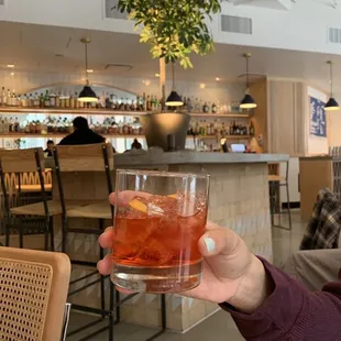 Highly recommend the Negroni! Only $7 for happy hour!!