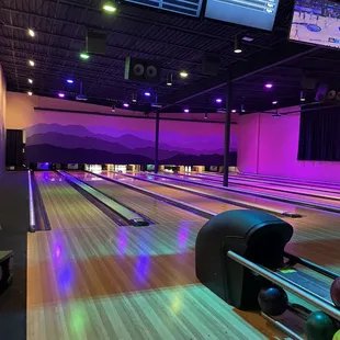 Cool view of the lanes