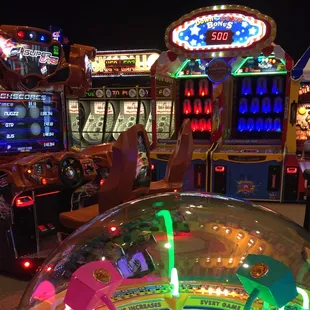 Down the clown and Skee Ball