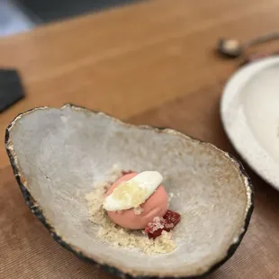 Blood orange sorbet $14