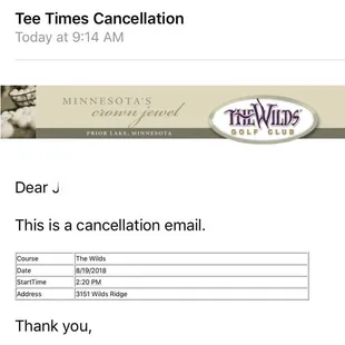 The Wilds Golf Club