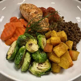 Farro bowl