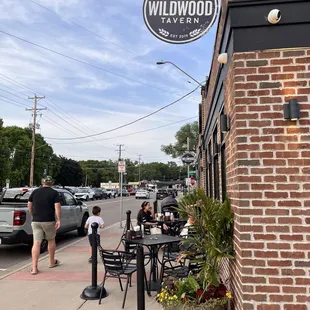 Front of the restaurant