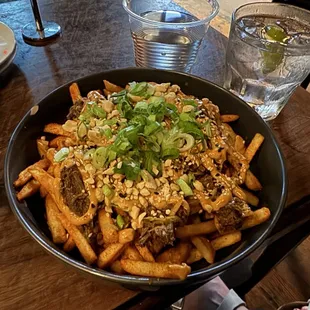 The Korean loaded, french fries - amazing