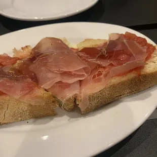 Prosciutto Toast