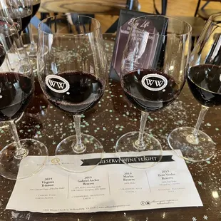Wine flight