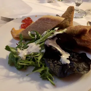 Salad course