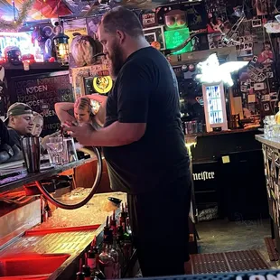 The rude bartender who stole our money