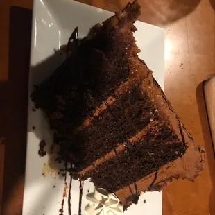 literally a half of a cake