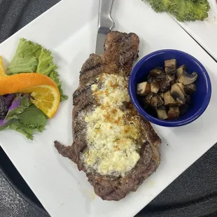 Black &amp; Blue Ribeye