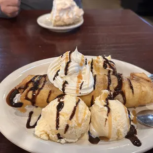 Deep-fried cheesecake!