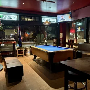 Billiards, available Fri ~8:15pm