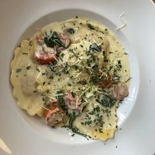 lobster ravioli