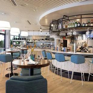 New renovated dining room with open Kitchen concept