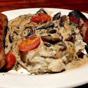 Bangers and mash