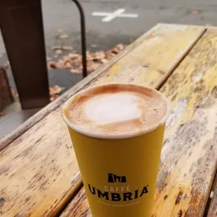 Pistachio latte
