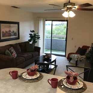 One bedroom apartment Living Room