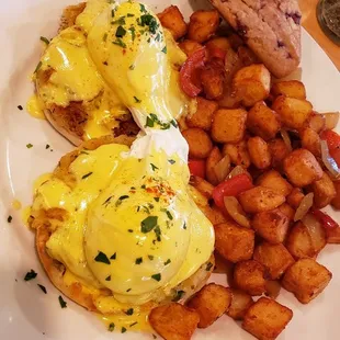 Crab Eggs Benny