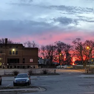 The view of our lovely little town in the heart of KCK from our front window